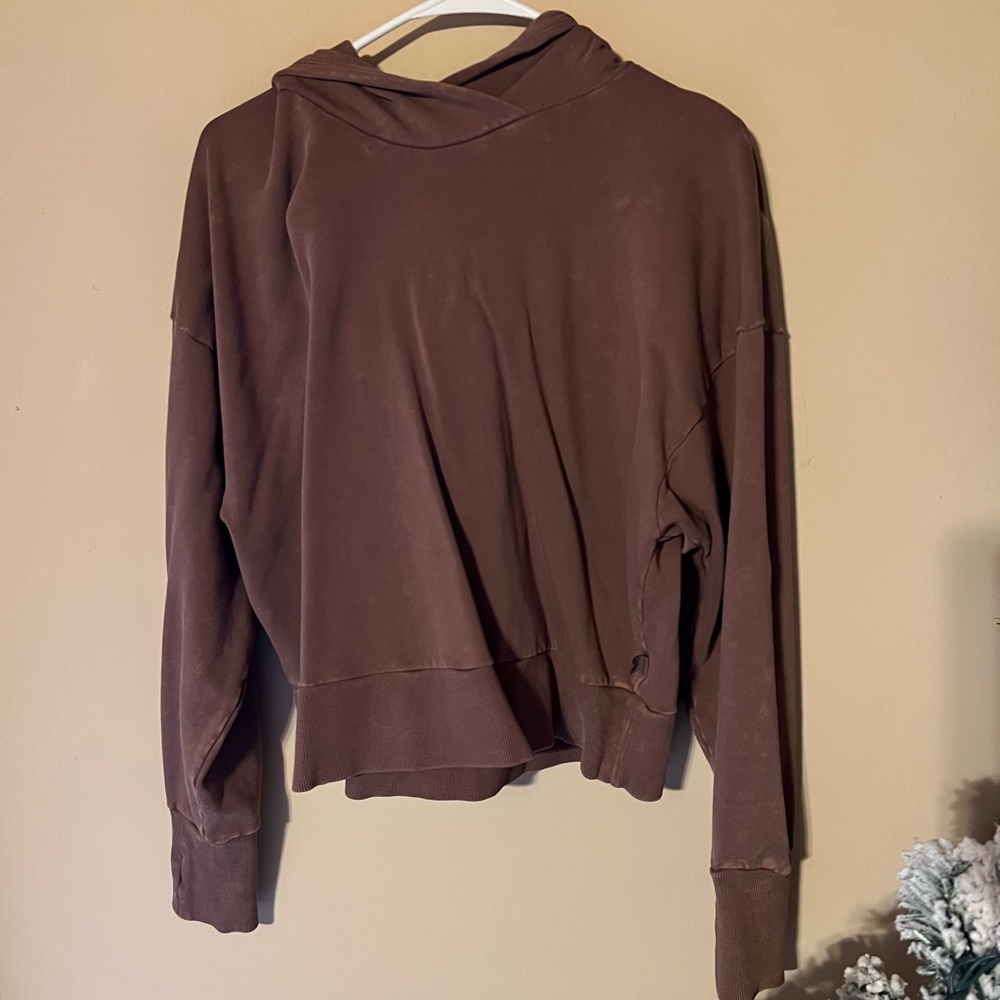 Cropped sweatshirt